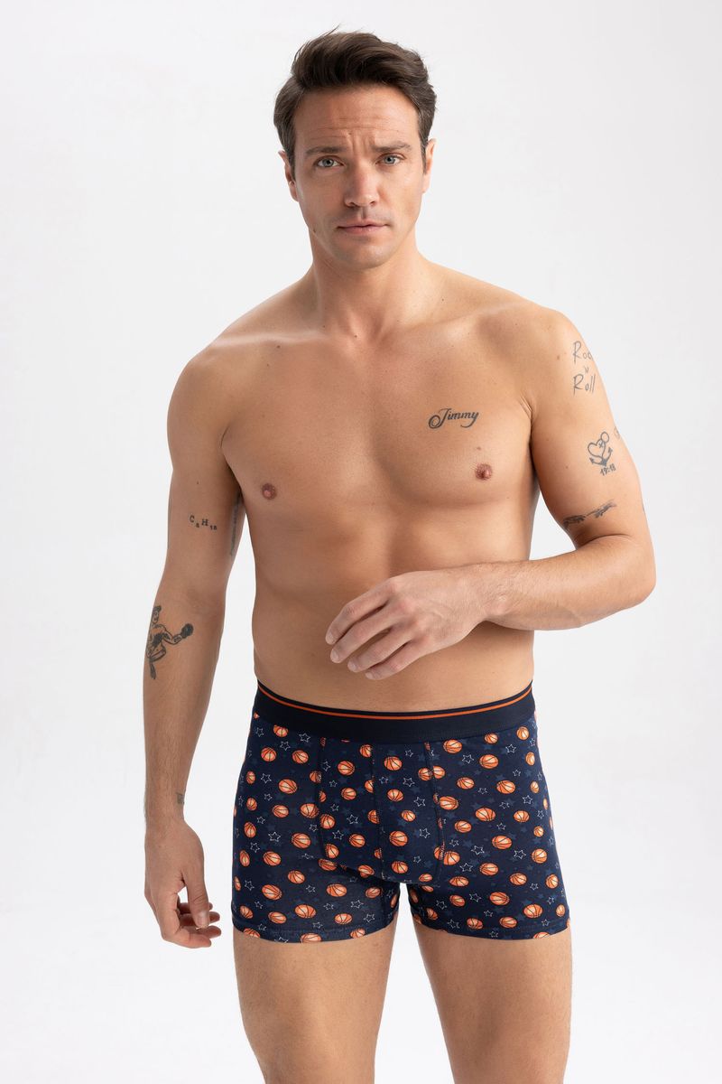 2 Piece Man Young Regular Fit Knitted Boxer - Multi