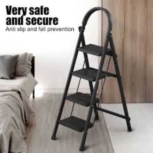 4 Step Foldable Steel Ladder (Home&Office) - Lasting Ladder