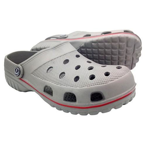 Men Hot Clogs Beach/Summer Rubber Sandals - Grey