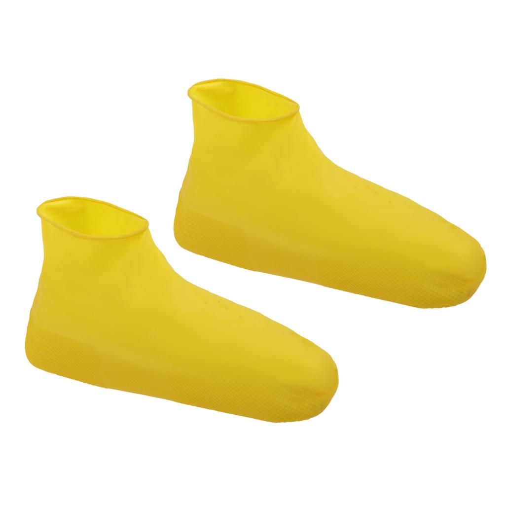 Multipurpose Disposable Boot Shoe Covers Water Rain Proof Non Yellow M