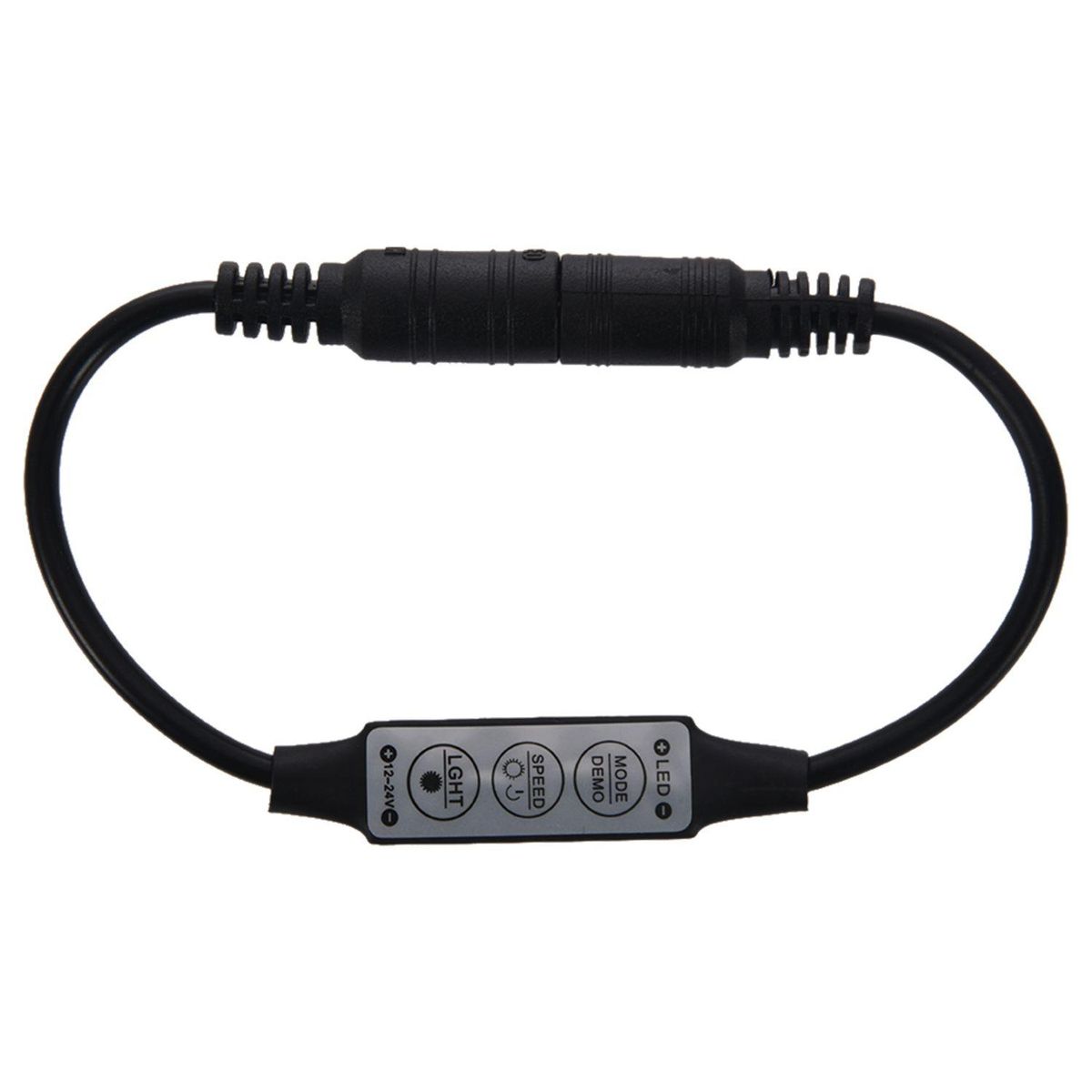 Low-profile Inline Controller Mini 3 Key Dimmer Switch for