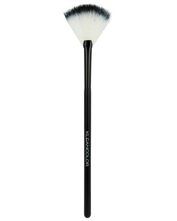 Synthetic Hair Fan Brush