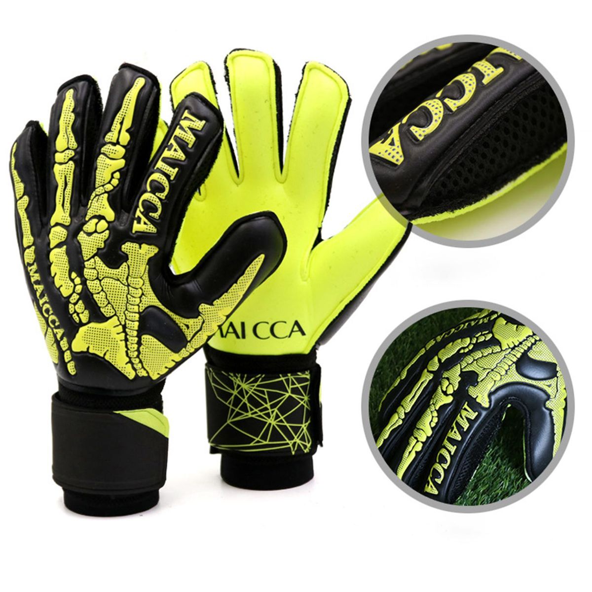 Goalkeeper Gloves  Girls Football Black