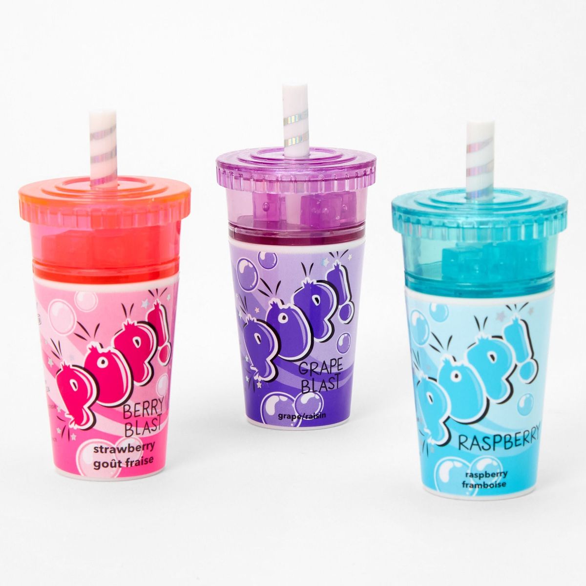 Candy Shaker Soda Pop Lip Balm Set - 3 Pack