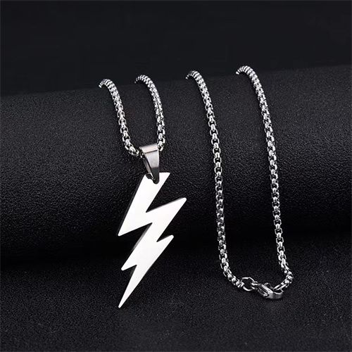 Lightning Pendant Necklace