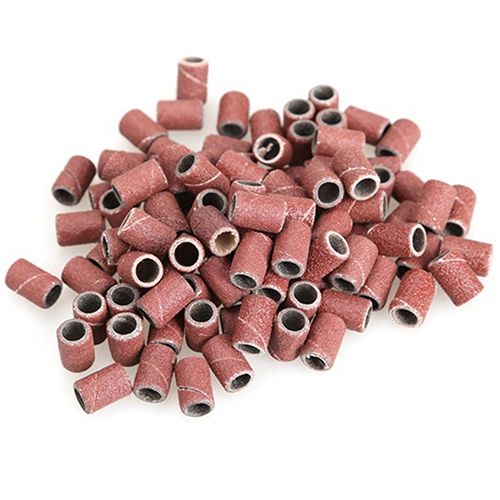 100 Pcs Sanding Band Drill File Machine Bits Grinding Ring-
