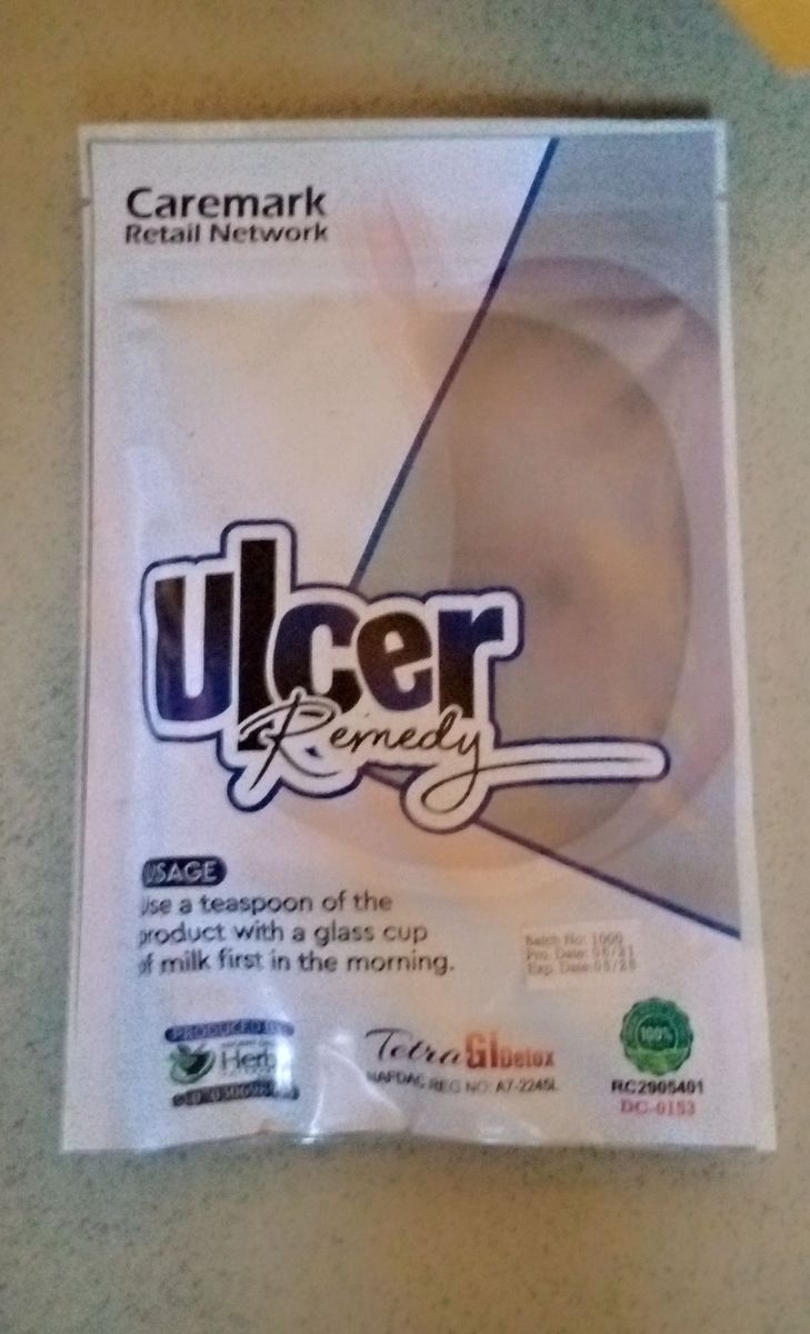For Ulcer Remedy.
