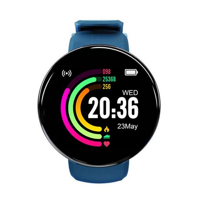 D18 Smart Bracelet Color Screen Waterproof Pedometer Sports