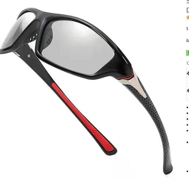 Men's Glasses Polarized Night Vision Sunglasses C11