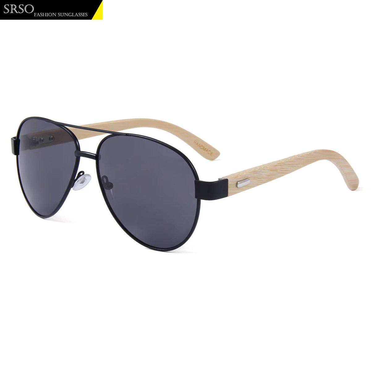 Bamboo Sunglasses Polarized Lens Sun Glasses