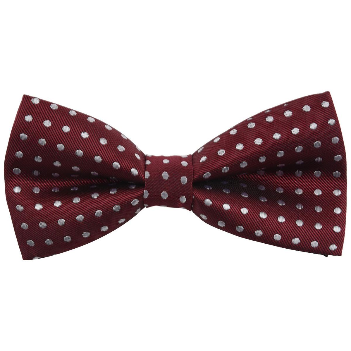 Mens Polka Dot Bow Tie One Size 3 Colours (Red+