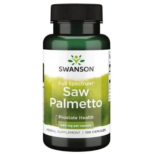 Saw Palmetto 540mg, 100 Capsules - Prostate Health