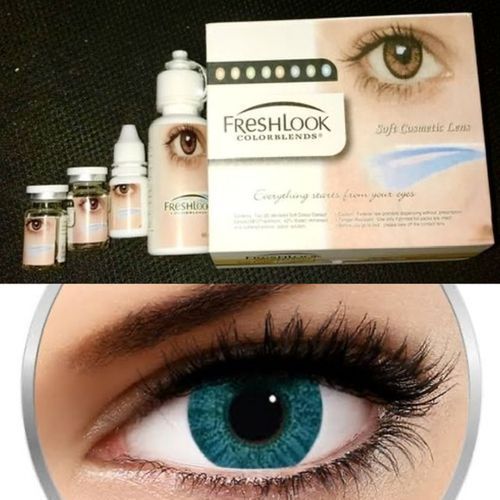 Complete Pack: All In One Contact Lens Kit{Red]]•