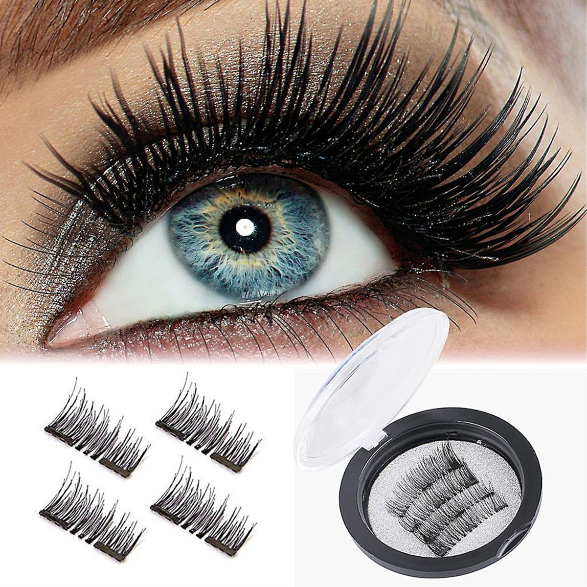 Magnetic False Lashes With Applicator