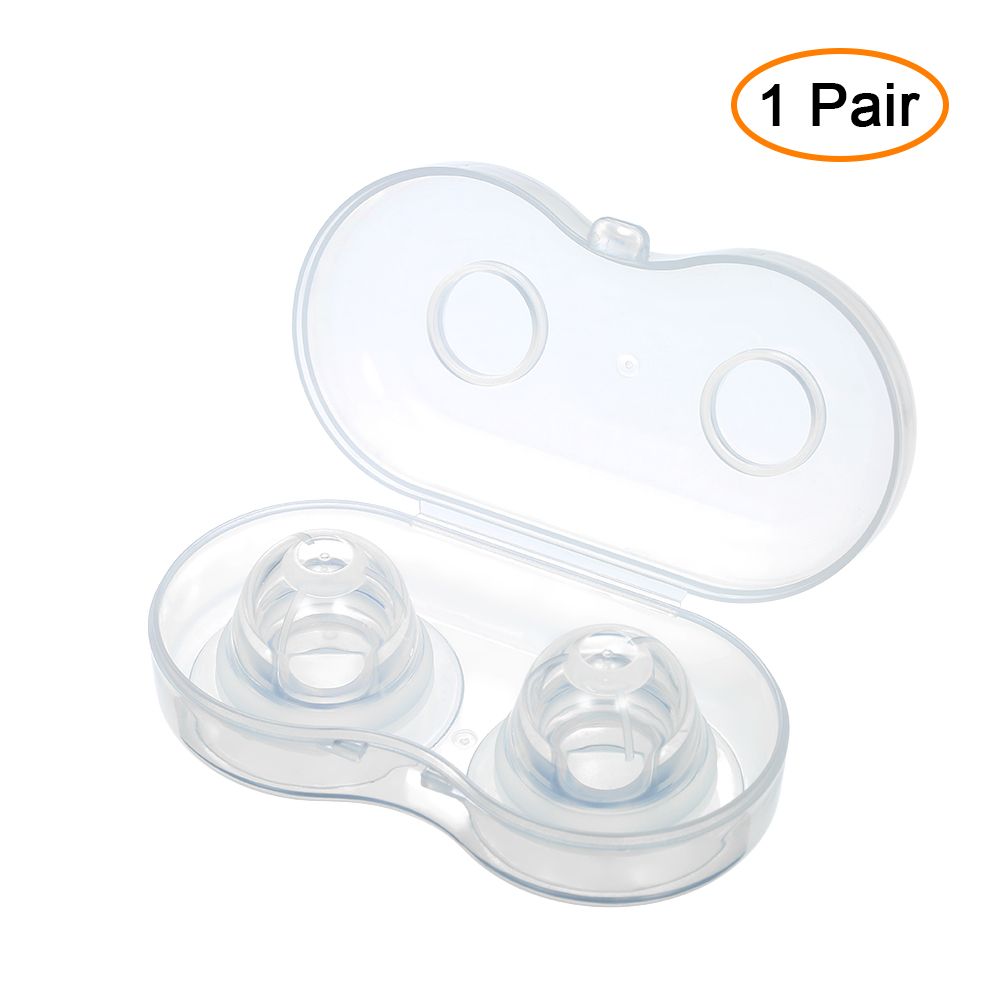 Nipple Pullers Or Everters 1 Pair With Travel Case