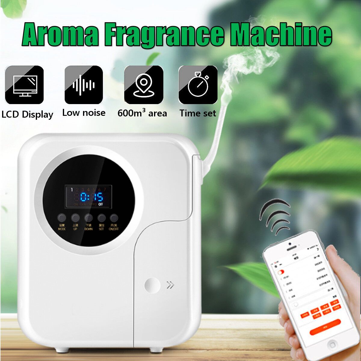 Fragrance Air Scent Machine 150ml Function Scent Essential Oil Aroma Diffuser For Home Hotel Office EU Plug