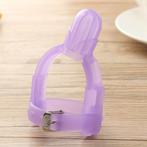 Thumbsucking 20mm Thumb Sucking Stop Finger Guard Protect 1-5 Years Baby Kids Purple Purple