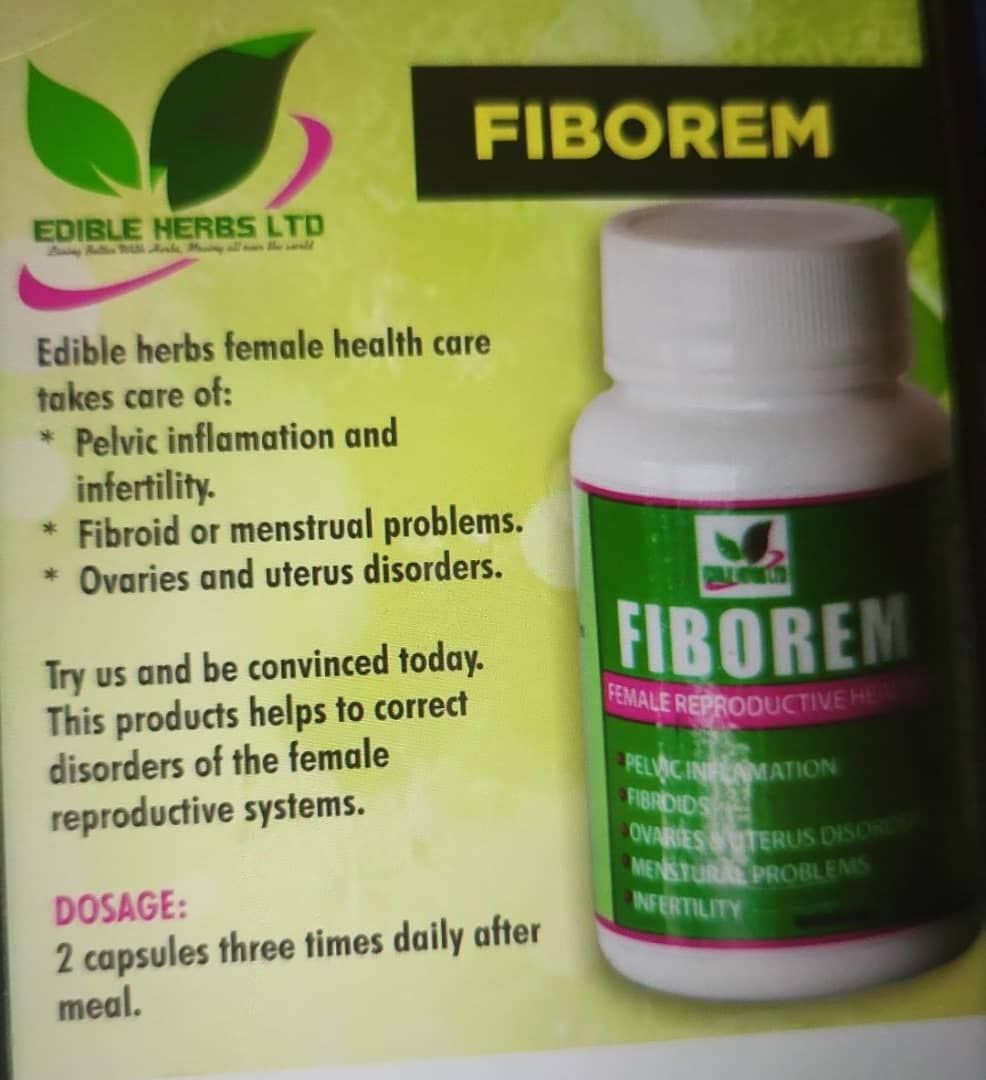 Fiborem Clears Fibriod Naturally - Edible Herbs LTD