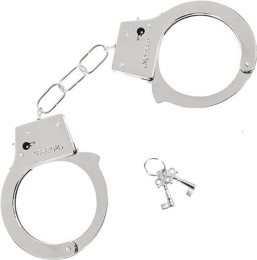 Stainless Metal Bdsm Bondage Collar Handcuffs Restraint Toy