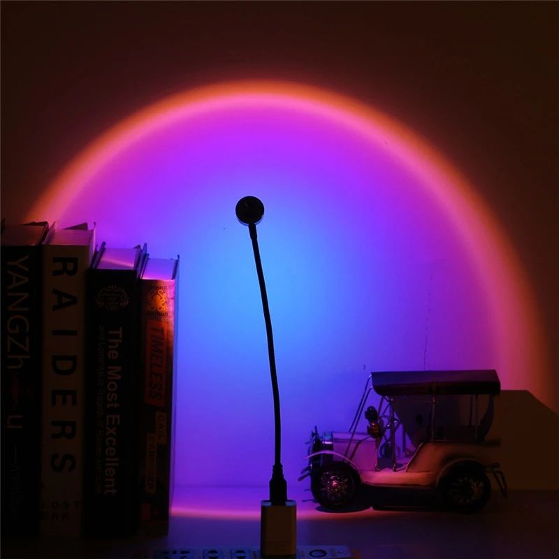 Atmosphere Night USB Sunset Lamp Projector Sunset Bedroom