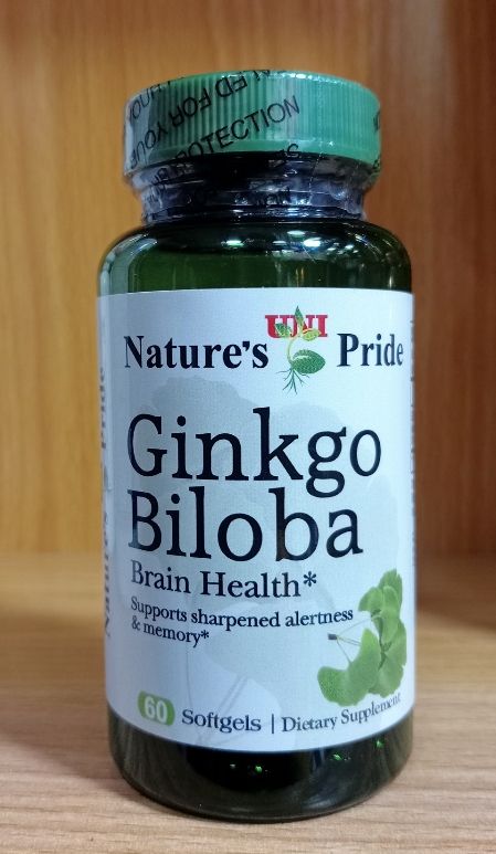 Pride Ginkgo Biloba For Sharpened Alertness & Memory