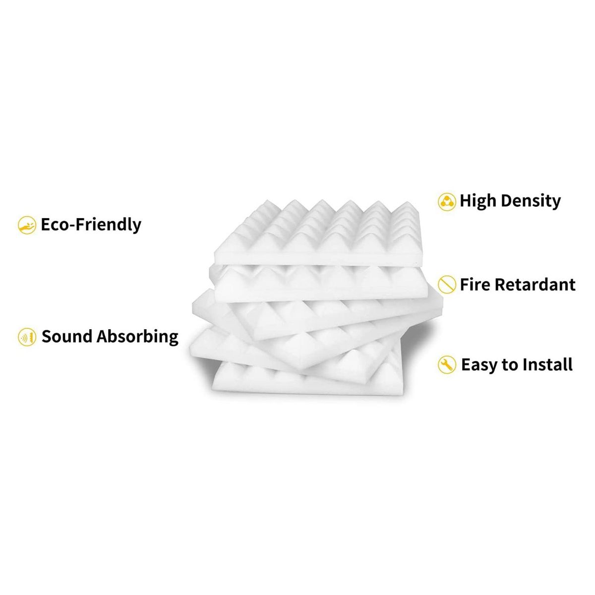 Acoustic Panels, Acoustic Foam for Recording Studio/Live Room Soundproof Wall Panels, Sound Proof Foam Panels