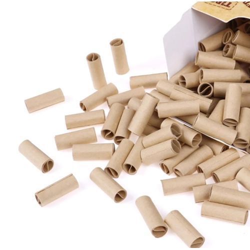 Natural Unrefined Prerolled Rolling Tips - 120 Filters