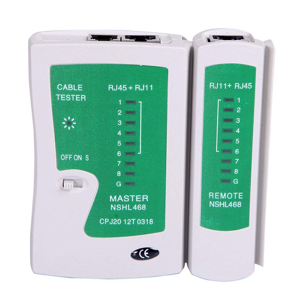 RJ45 RJ11 RJ12 Network Cable Tester Cat5 Cat6 UTP LAN Cable