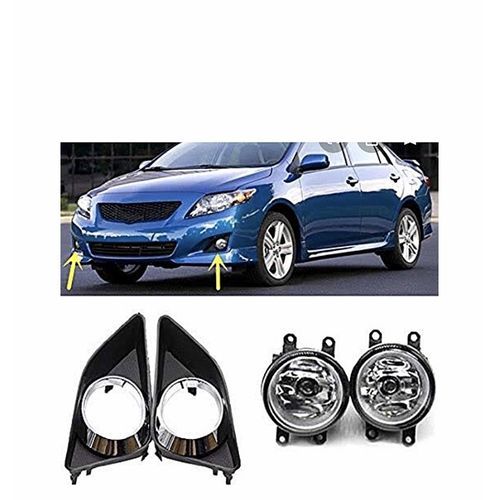 High Quality 2008 Corolla Set Of Fog Lamp With Chrome