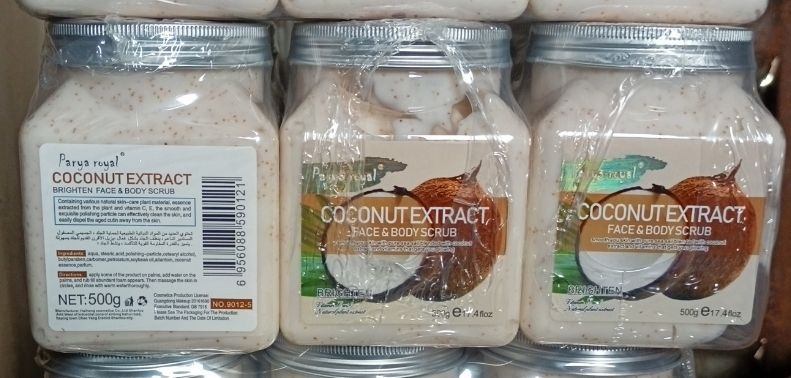Coconut Extract Face & Body Scrub- 500g