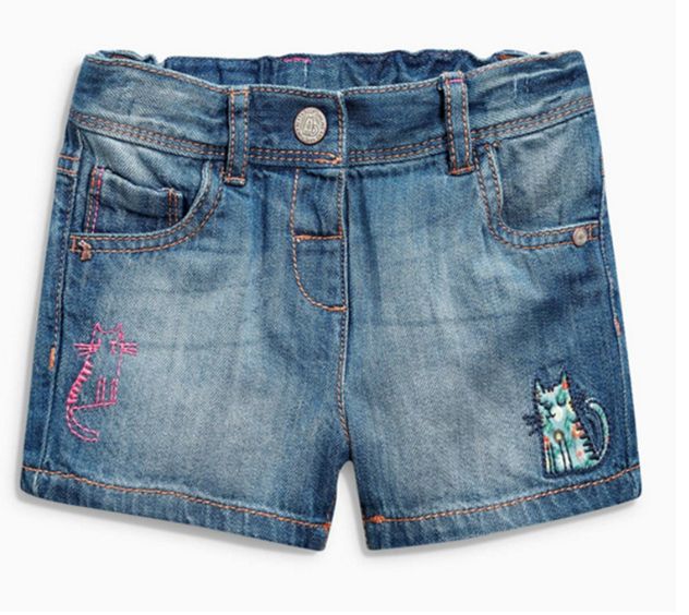 Girls Jeans  Short Knicker