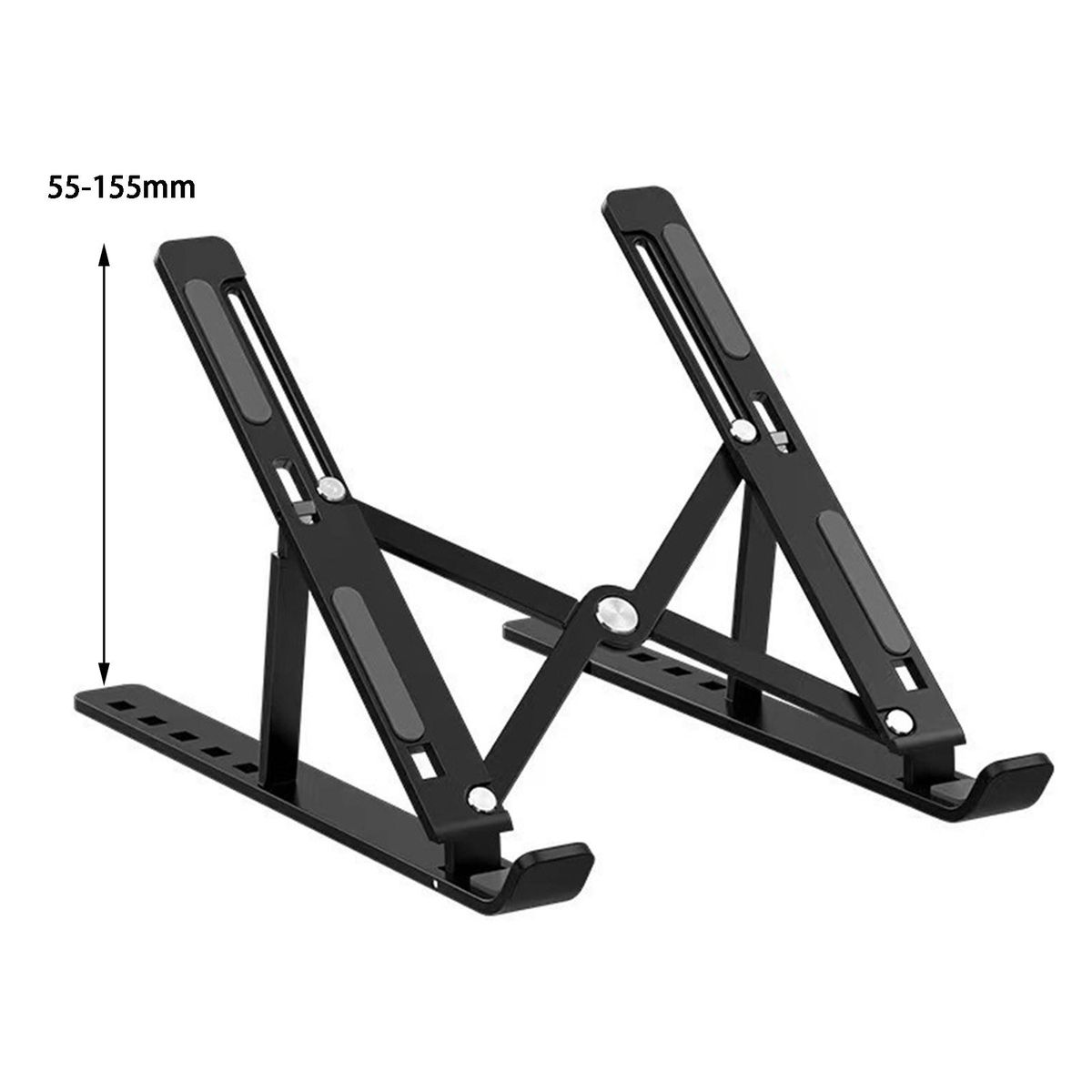 Laptop Stand Folding Tablet Stand Desktop Holder Black