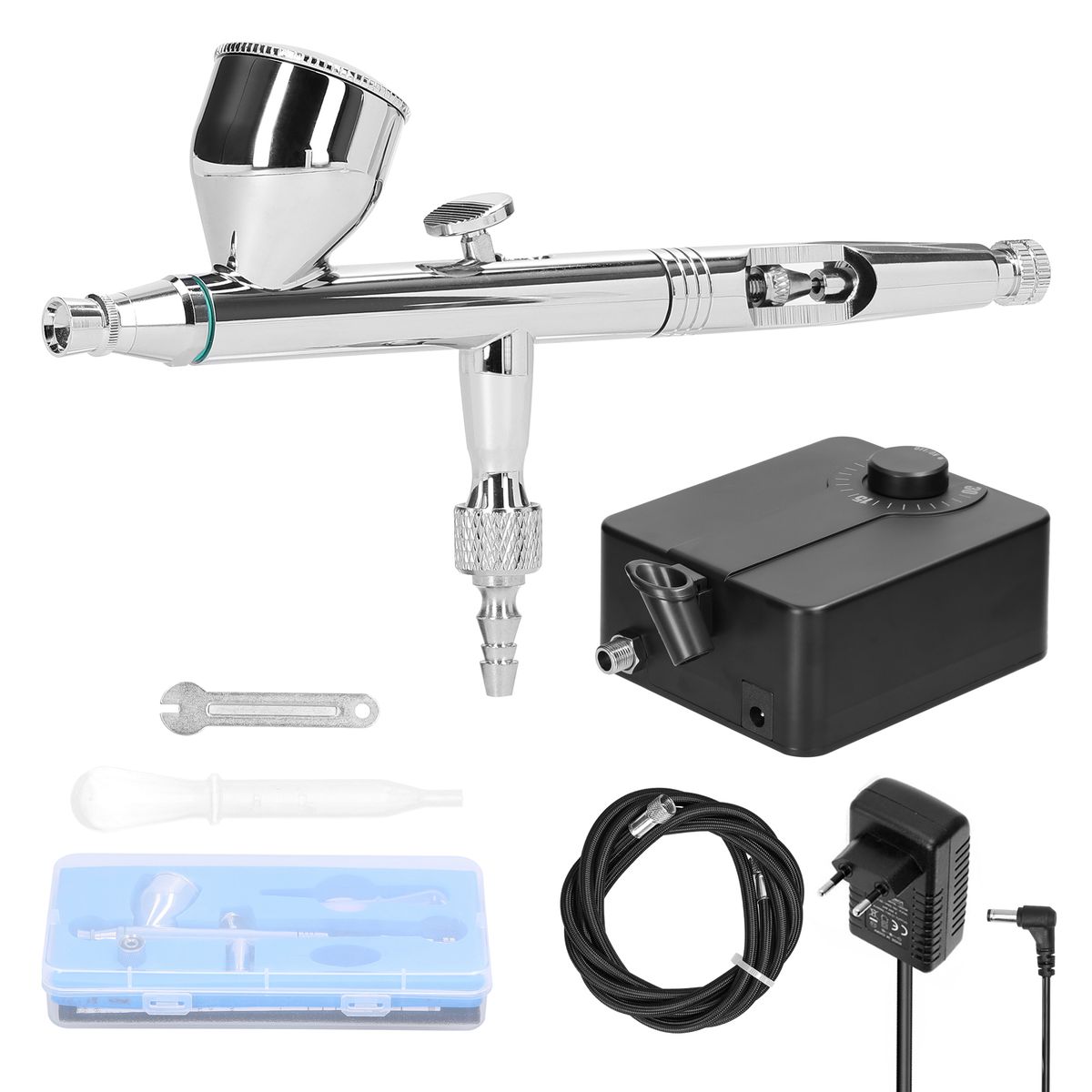 Multi-purpose Professional T182C 0.3mm Airbrush Max 30PSI