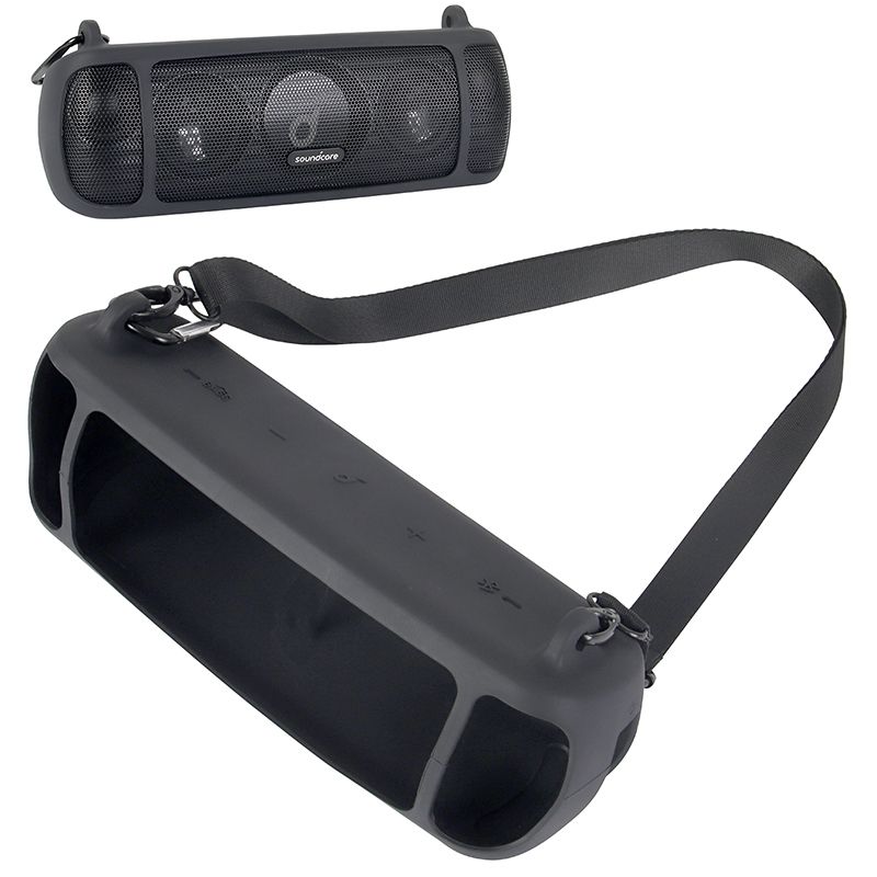 Silicone Case - Anker Soundcore Motion+ Speaker Pouch -Black