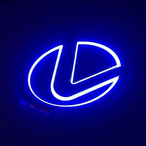 RX330 LED Front Grille Logo Blue Light