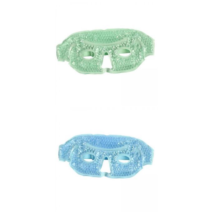 2 Pieces Ice Face / Eye Mask, Heated Warm Cooling, Reusable  Beads