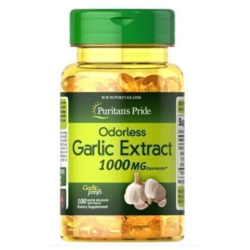 Odorless Garlic Mega Garlic 1000mg  (Odor Free)