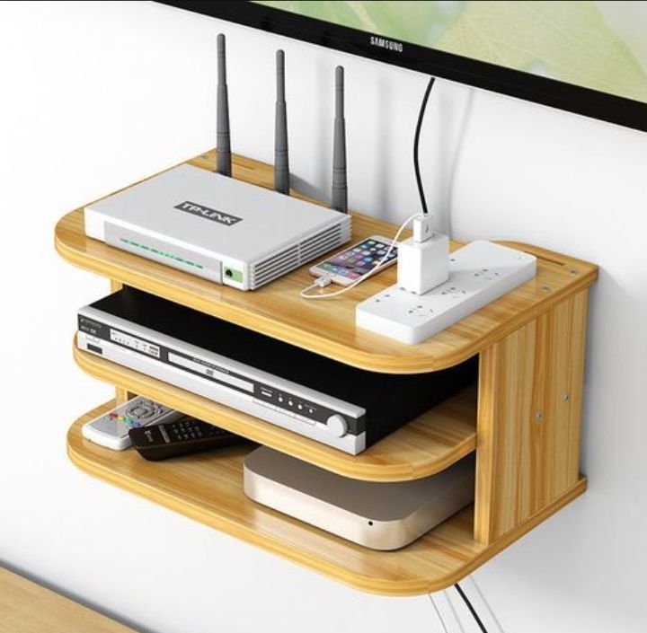 DVD AUDIO  DECODER WALL SHELF WITH HANGING HARDWARE