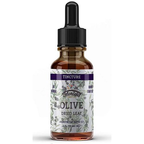 Olive Tincture, Organic Olive Extract Olea Europaea 2oz