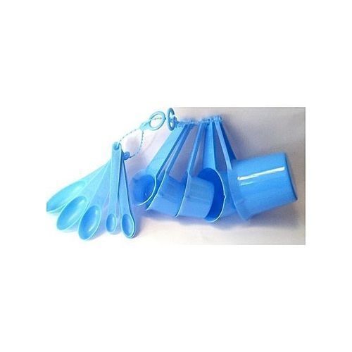 11 Pieces Measuring Cups & Spoons, Blue