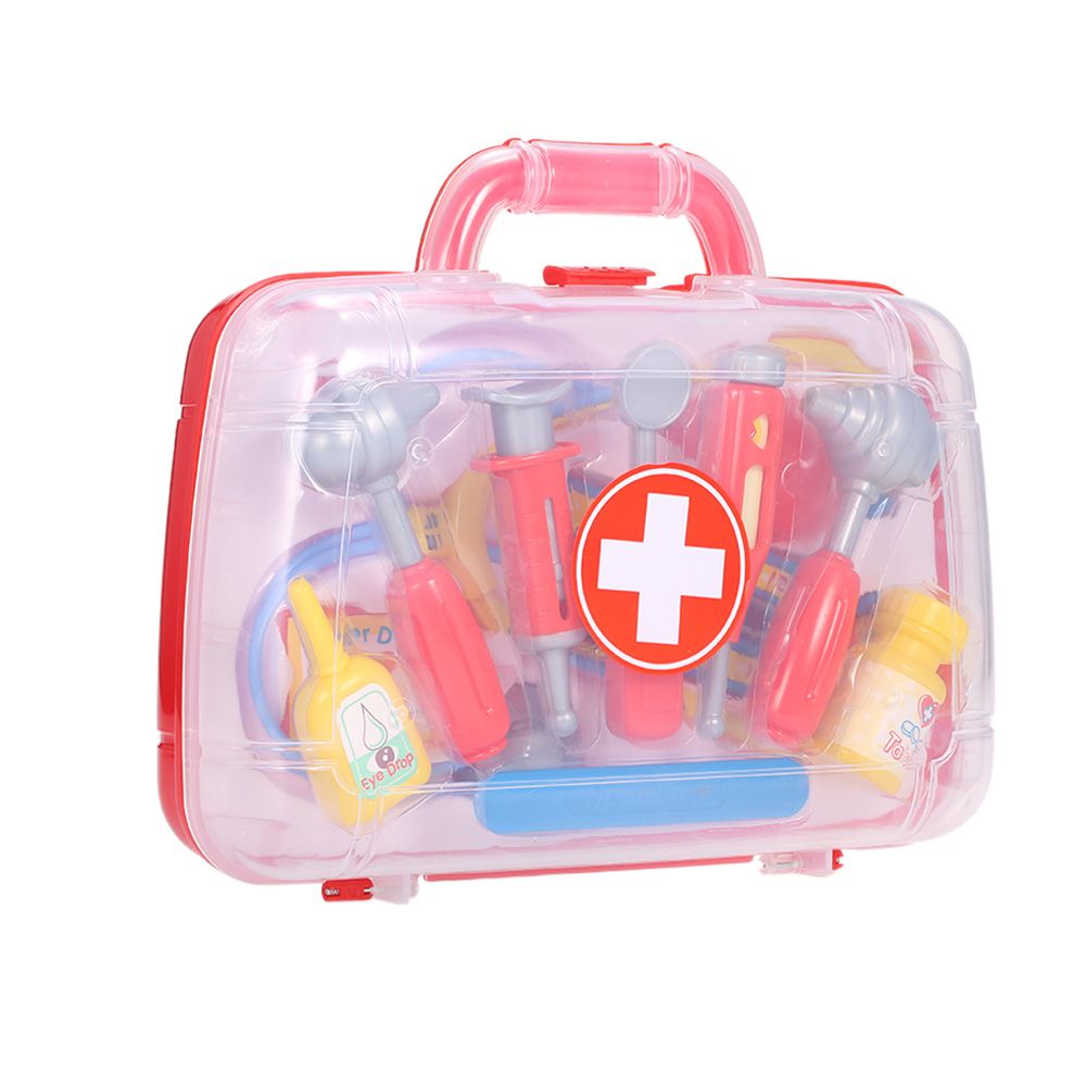 Medi-cal Kit Playset With Carrycase Plastics Toys For