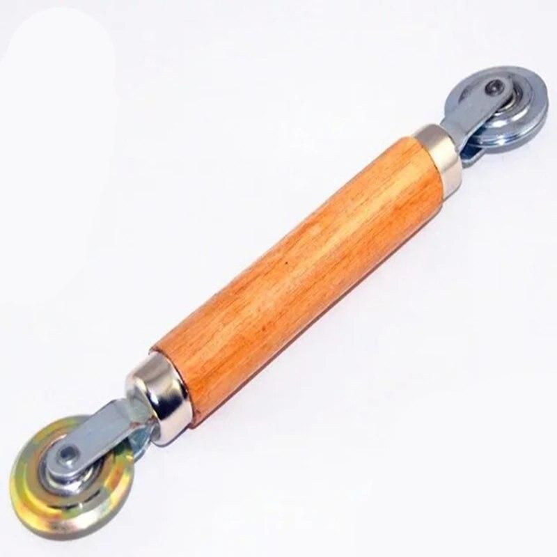 Wooden Roller For Home Double-head Pressure Roller For Screen Window Rubber Strip Manual Pulley Screen Window Accessories