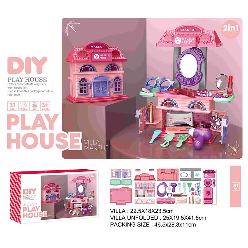 Children's  Doctor Toy Suit Medicine Kit Toolbox Girl Nurse Boy Makeup Doctor