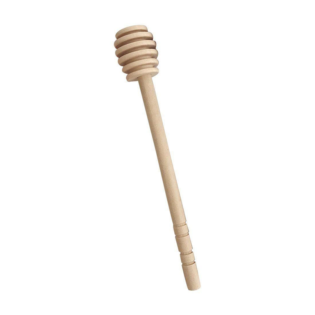 Wood Honey Spoon Stir Bar for Honey Jar Supplies Long Handle Mixing Stick Dipper Dessert Tools
