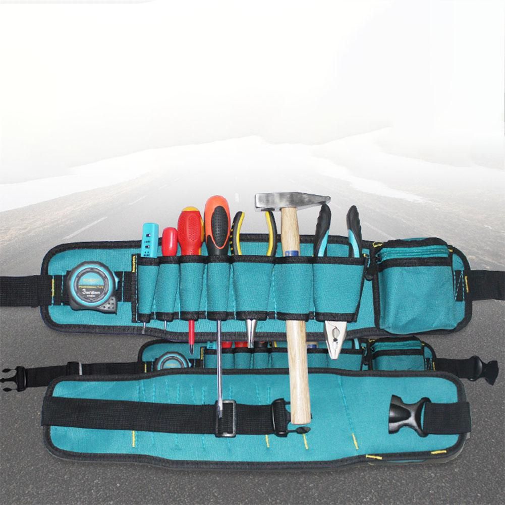 For HobbyLane Bag Bag Carrying Case Organizer Cable Plumbers Tool Handyman Technician Small Repairman Tool Waist Pouch
