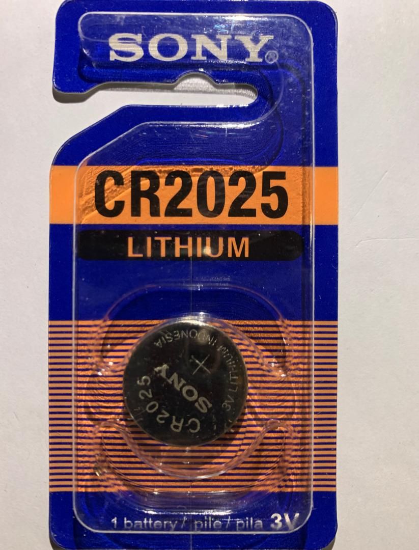 CR2025 Lithium Cell 3volts Battery-