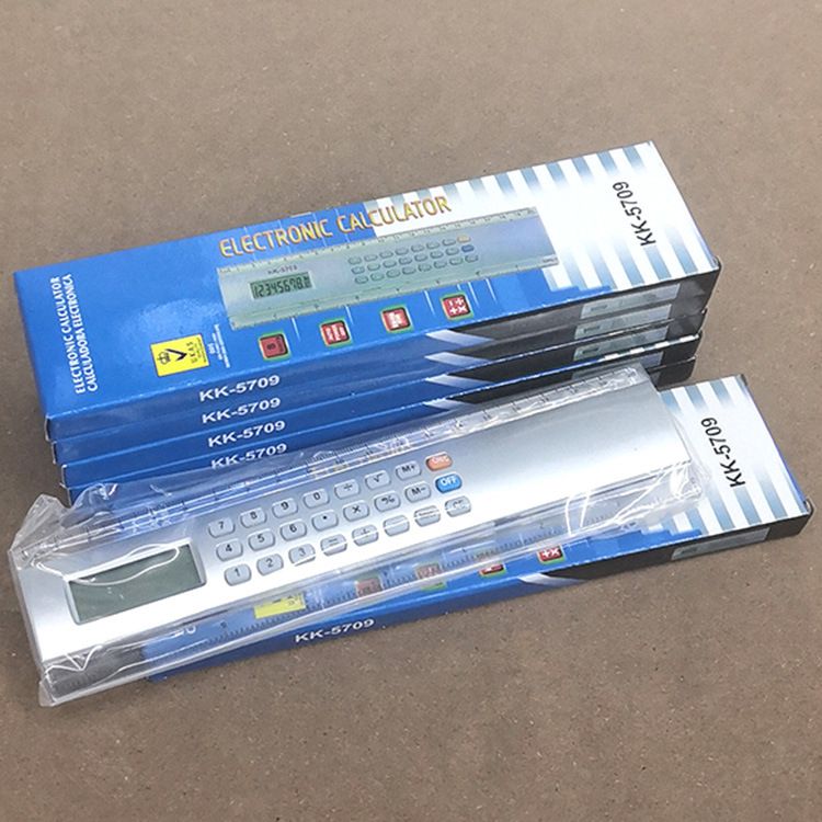 20cm Creative Mini Handheld 8-position Handheld Calculator   Straight Edge