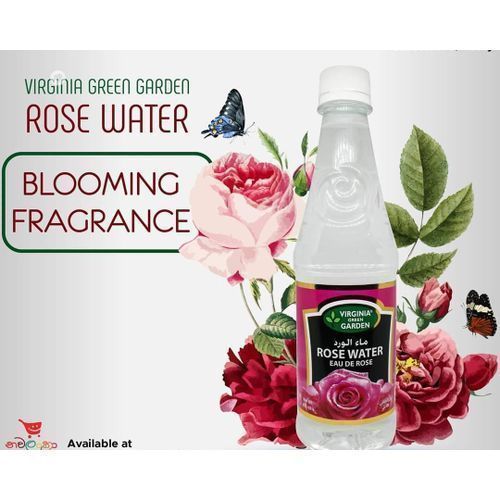 Very Effective Virginia Green Garden Skincare  Eau De Rose  Water 450ml