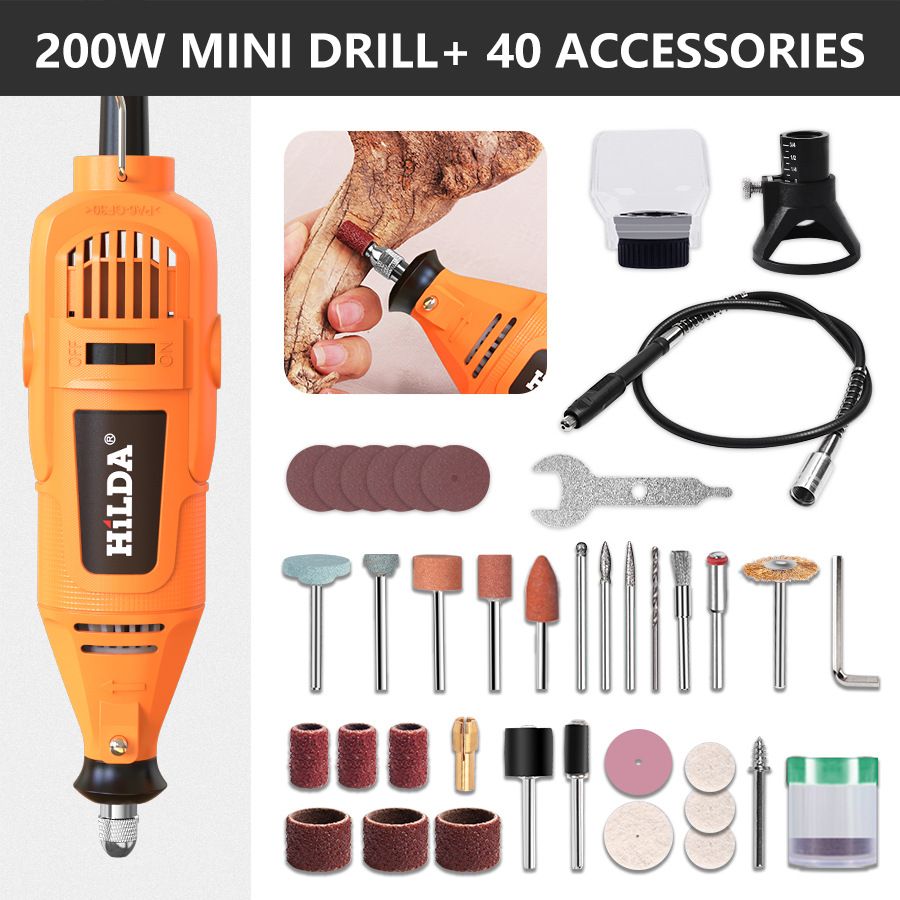Electric Mini Drill Grinder Engraving Pen Mini Drill Electric Rotary Tool Grinding Machine