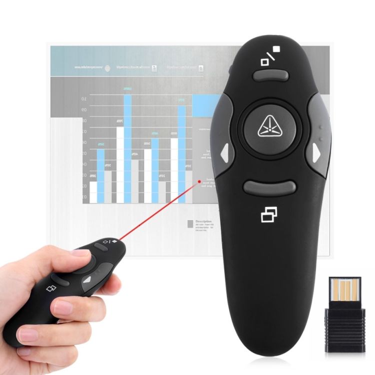 Multimedia Presenter With Laser Pointer